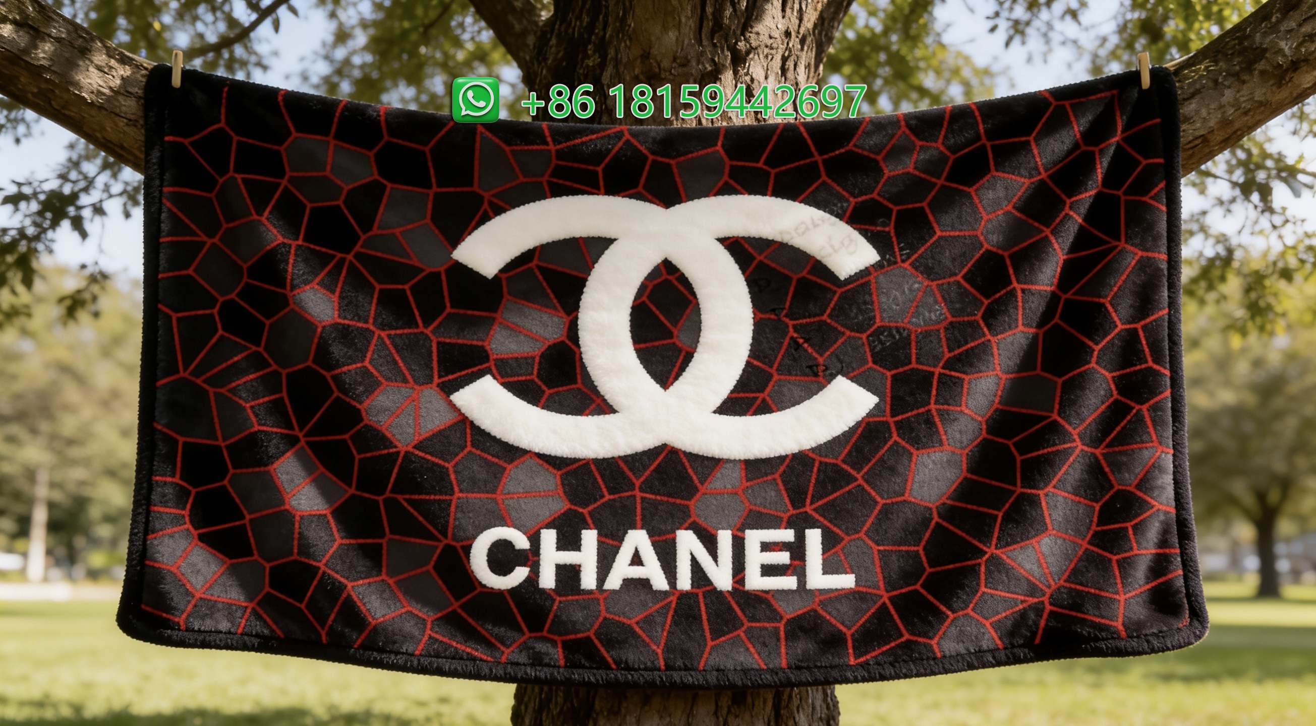 Chanel Throw Blankets